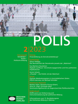 cover image of WAHRHEIT--Politik--Politische Bildung